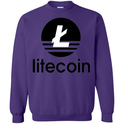 Litecoin Ltc T-shirt Purple
