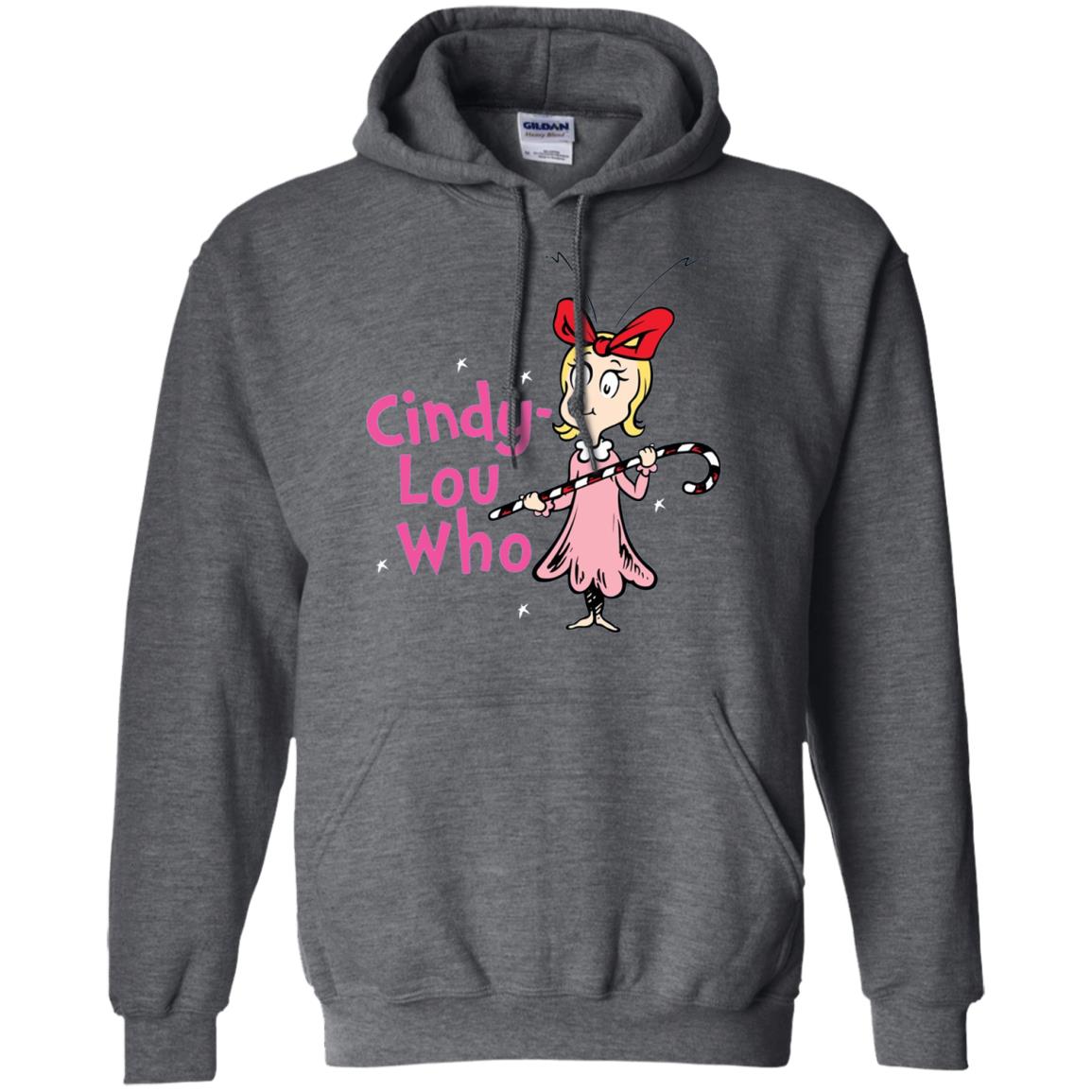 Dr. Seuss Cindy-lou Who T-shirt Dark Heather