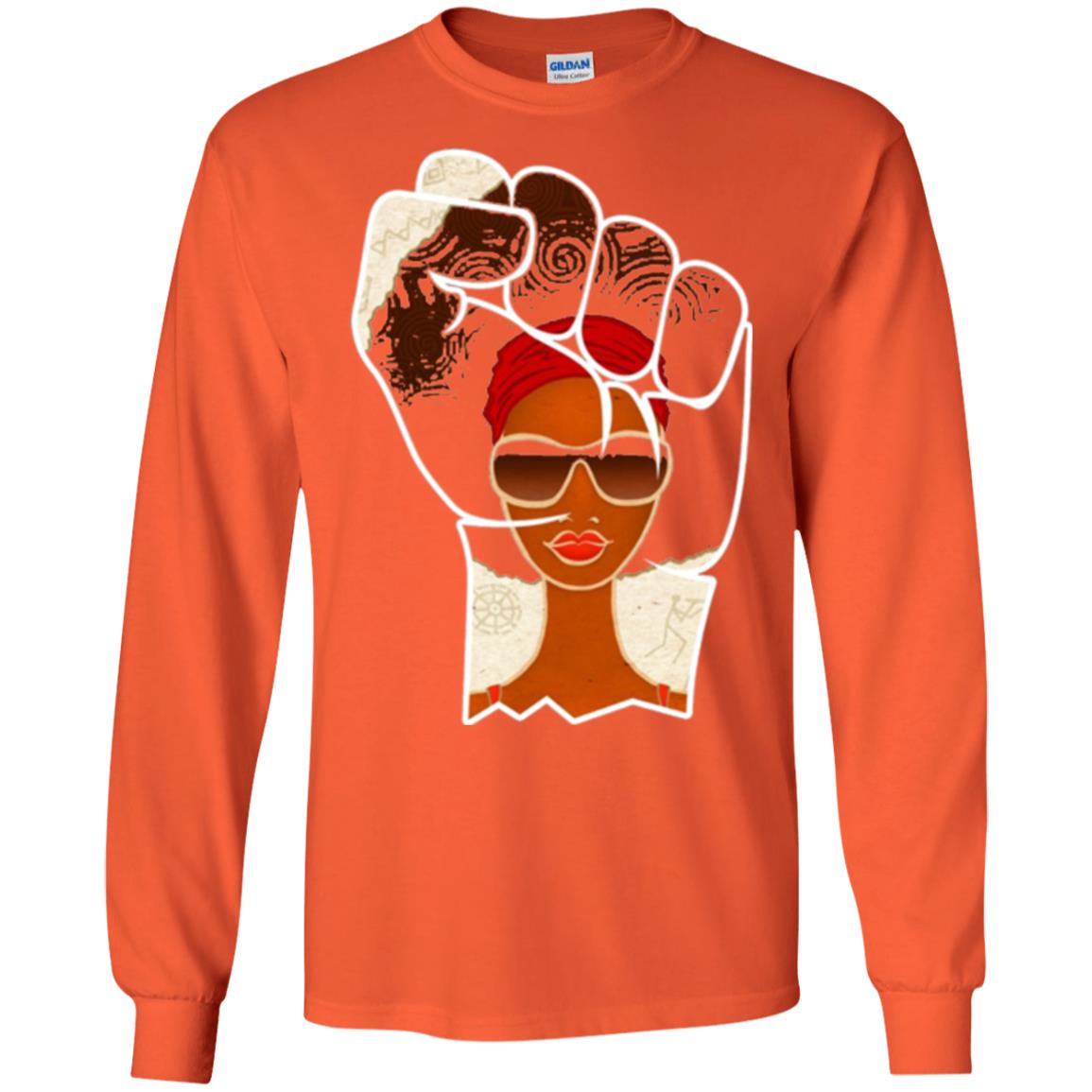 Civil Rights Black History Movement T-shirt Orange