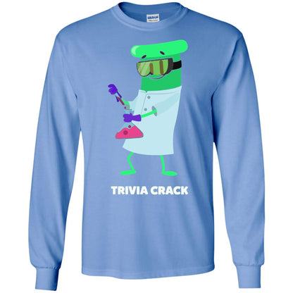 Cute Trivia Crack Scientist Al T-shirt Carolina Blue