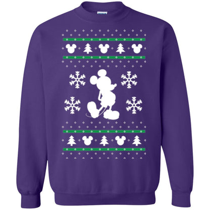 Christmas T-shirt Mickey Mouse Purple