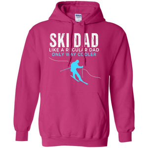 Skier T-shirt Ski Dad Like A Regular Dad Only Way Cooler