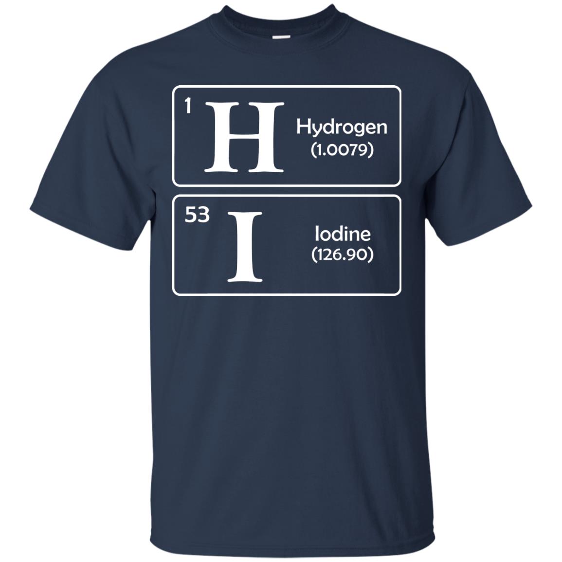 Hydrogen Iodine Hi Shirt Navy