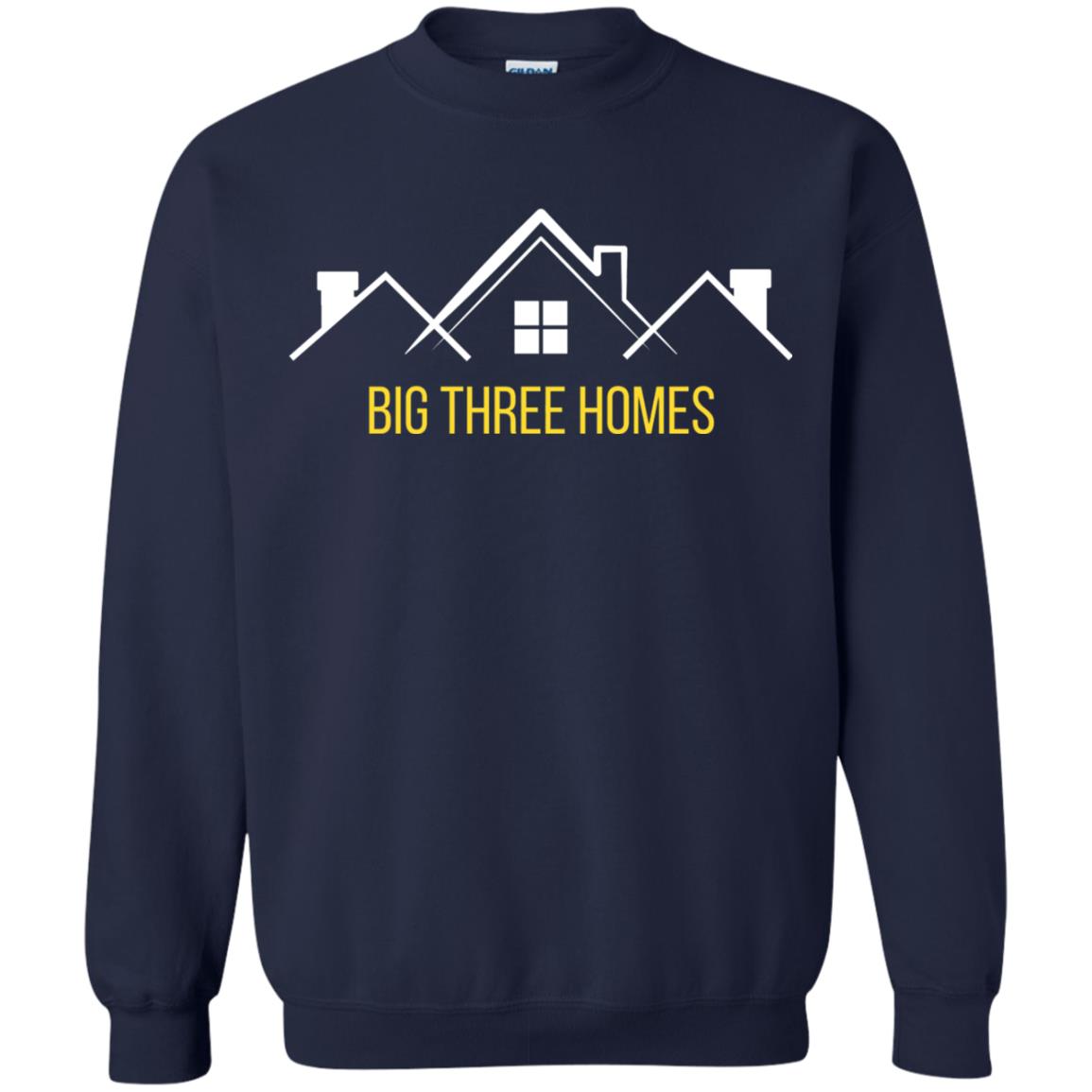 Big Three Homes Big Three Is Us Kevin Kate Randall T-shirt Navy
