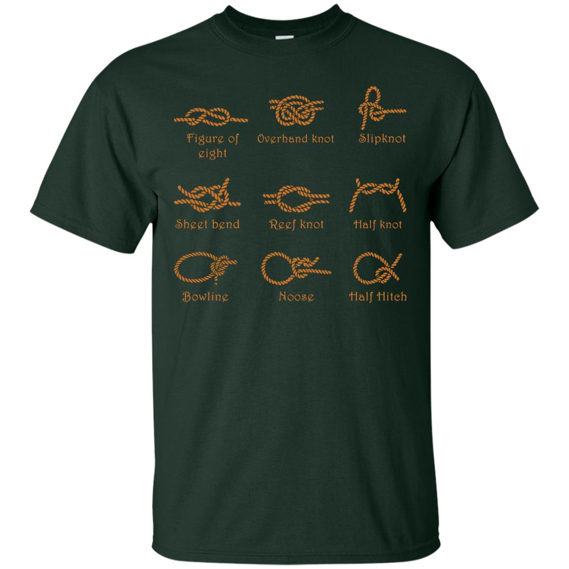 Nice-nautical Knots Types Shirt Forest
