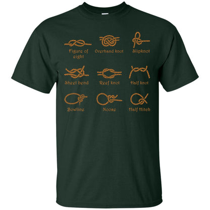 Nice-nautical Knots Types Shirt Forest