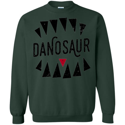 Dinosaus Lovers T-shirt Overly Excited Tourist Forest Green
