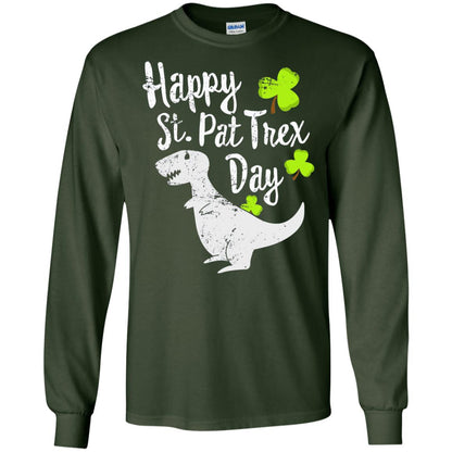 Pat T-rex Cute Stain Patricks Shirt Forest Green