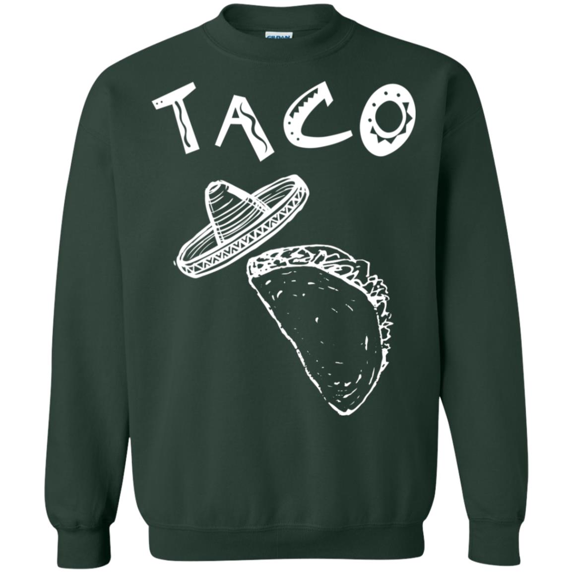 Taco Shirt For Mens Womens Kids Forest Green