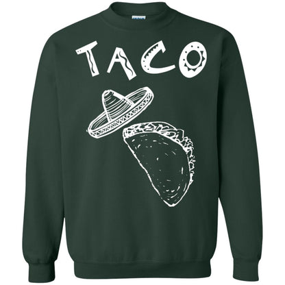 Taco Shirt For Mens Womens Kids Forest Green