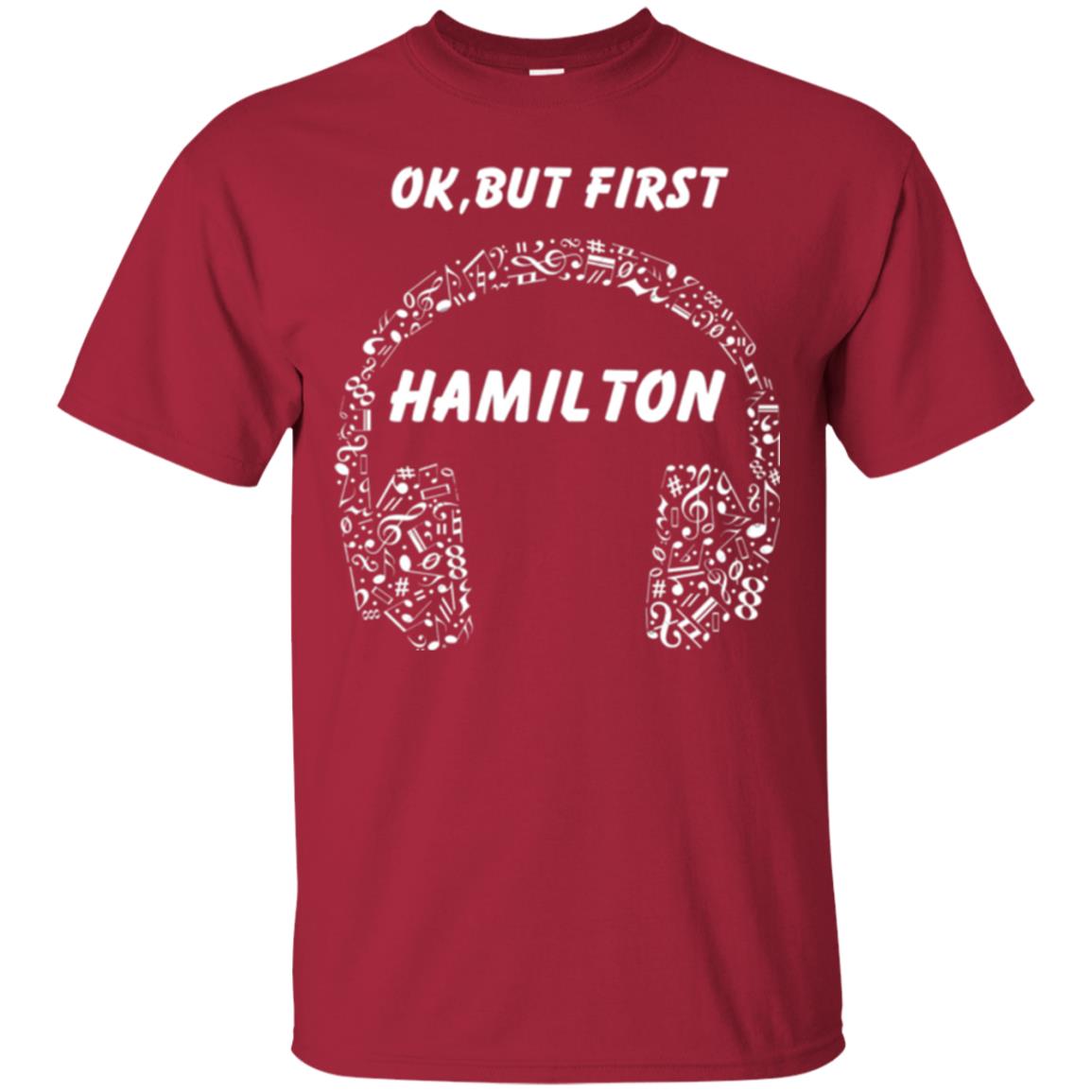 An American Musical Ok, But First Hamilton Ear Phones Cardinal