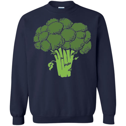 Broccoli Is Life T-shirt Funny Graphic Vegetable Navy