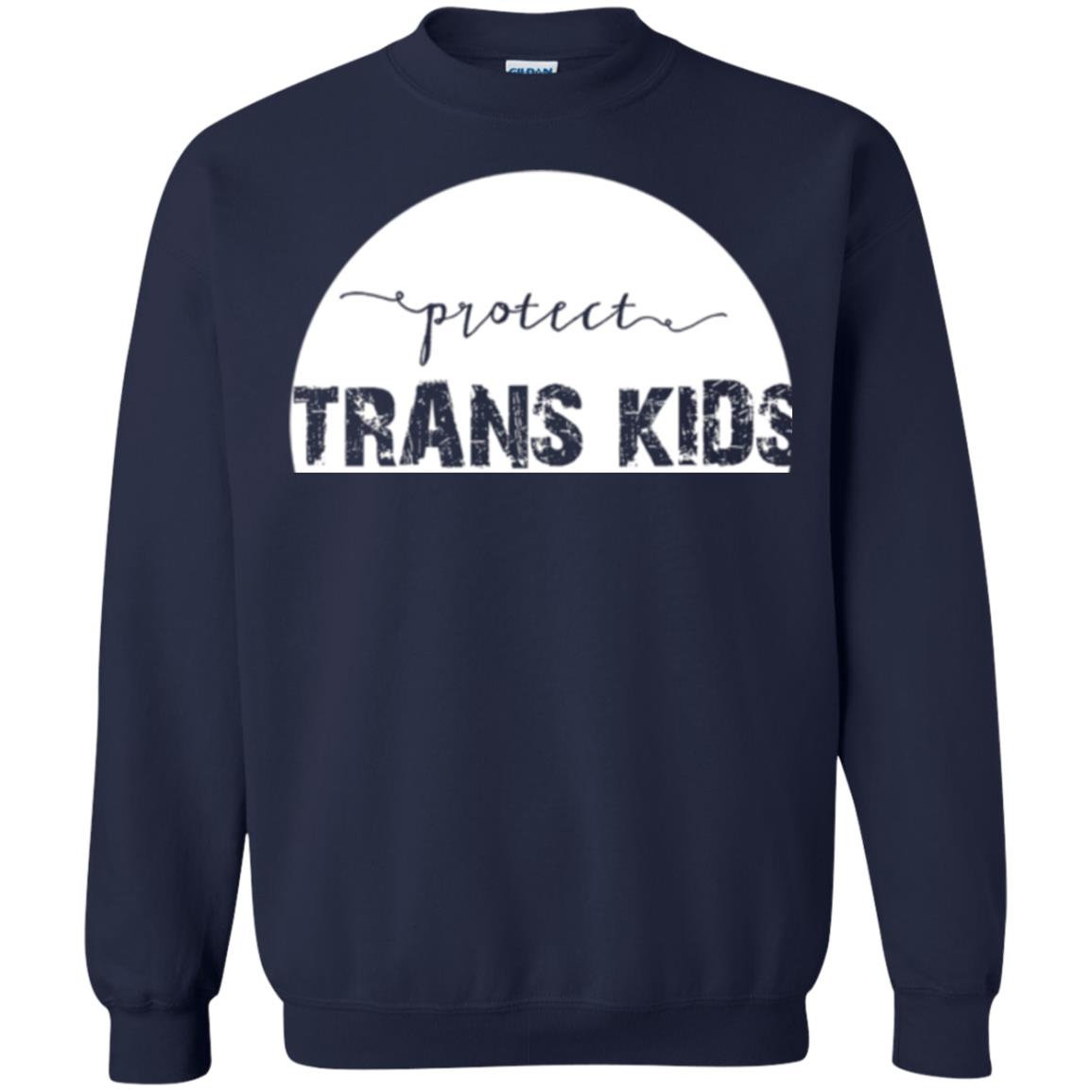 Protect Trans Kids T-shirt Navy
