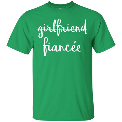 Fiance Engagement Party T-shirt Girlfriend Fiancee Irish Green