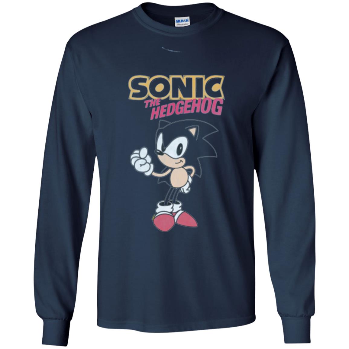 Movie T-shirt Sonic The Hedgehog Navy
