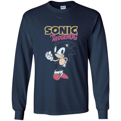 Movie T-shirt Sonic The Hedgehog Navy