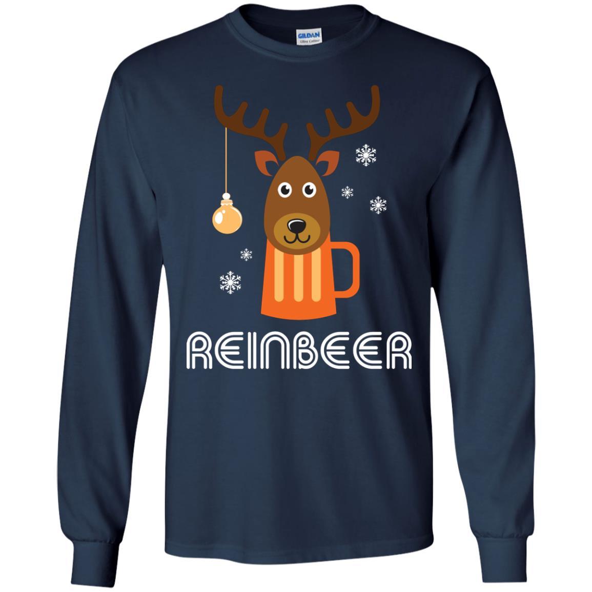 Christmas T-shirt Reinbeer Navy