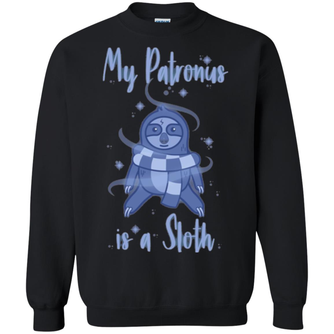 Film T-shirt My Patronus Is A Sloth T-shirt Black