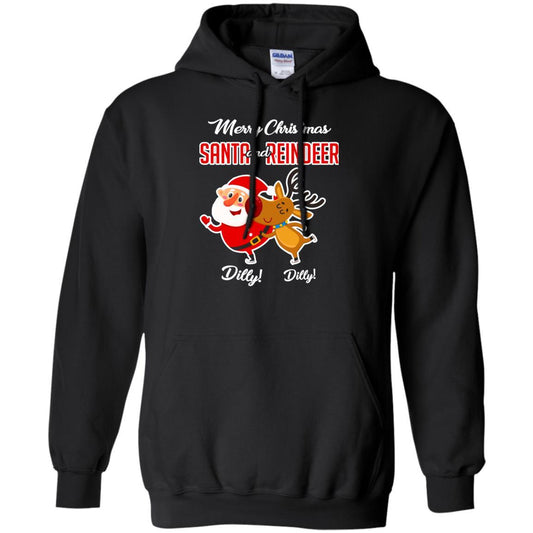 Christmas T-shirt Merry Christmas Dilly Dilly Black