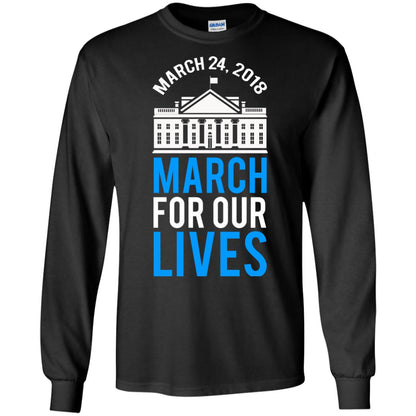 March For Our Lives March 24 2018 T-shirt Black
