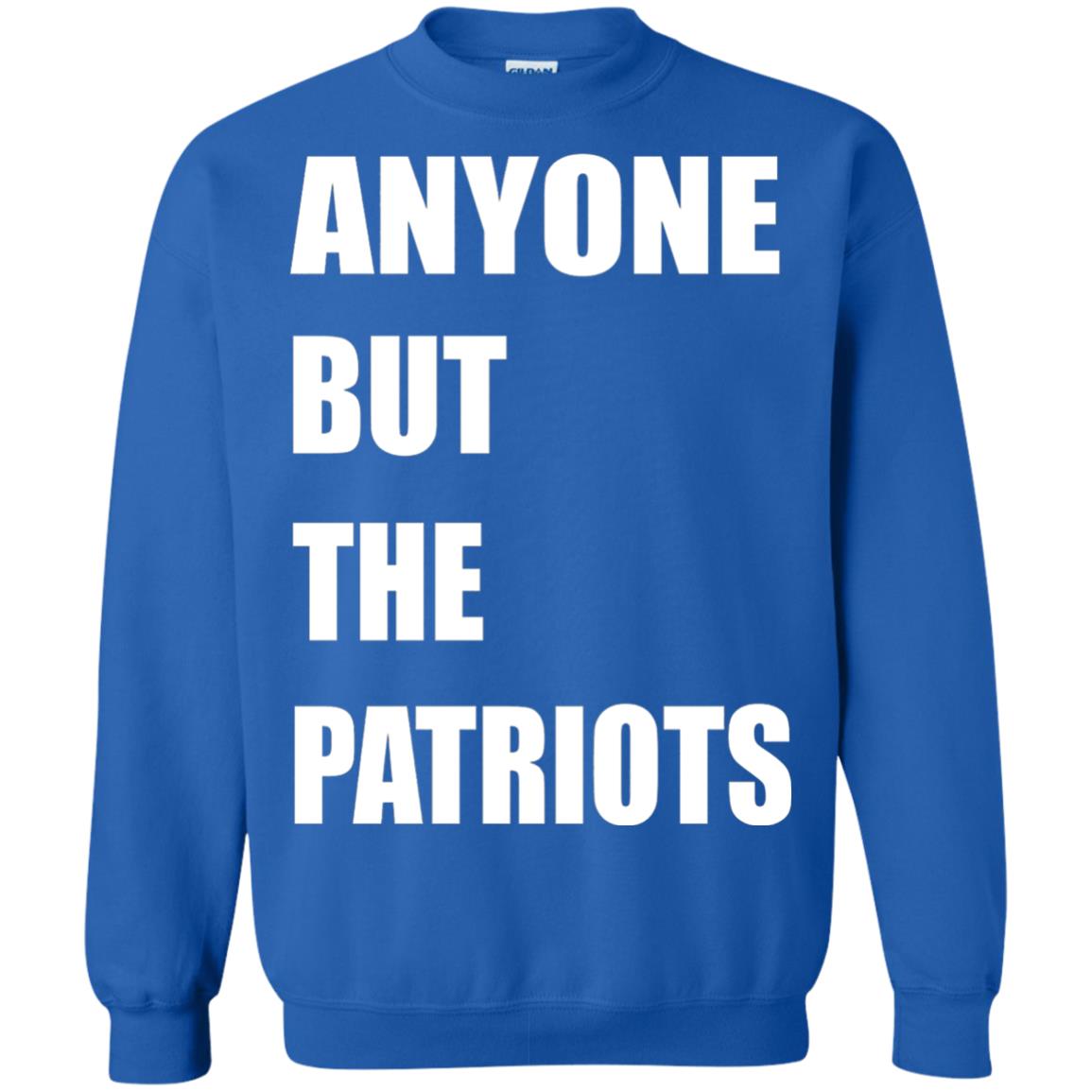 Anyone But The Patriots T-shirt Royal