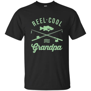 Fisherman T-shirt Retired Grandpa Reel Cool