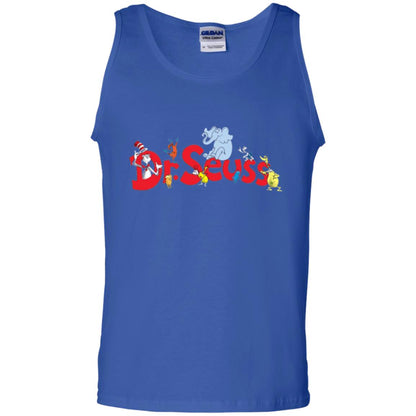 Dr. Seuss Family National Wear Red Day T-shirt Royal