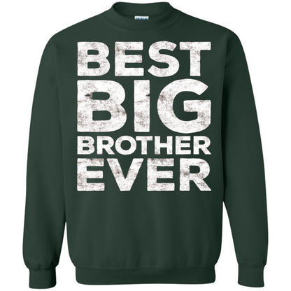 Best Big Brother Ever Family T-shirt Forest Green