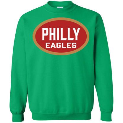 Football T-shirt Philly Eagles Irish Green