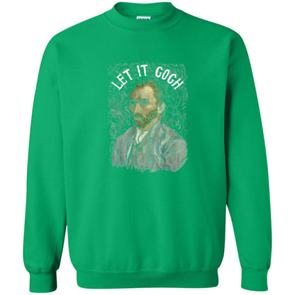 Artist T-shirt Vincent Van Let It Gogh Irish Green