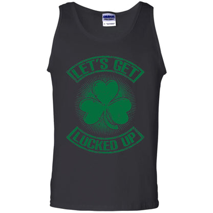 Let_s Get Lucked Up St. Patrick_s Day T-shirt Black