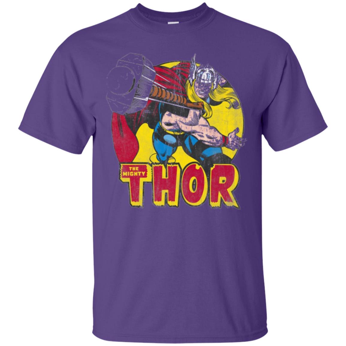 Comic Marvel T-shirt The Mighty Thor Purple