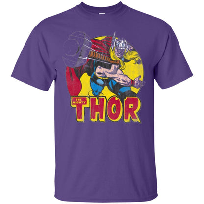 Comic Marvel T-shirt The Mighty Thor Purple