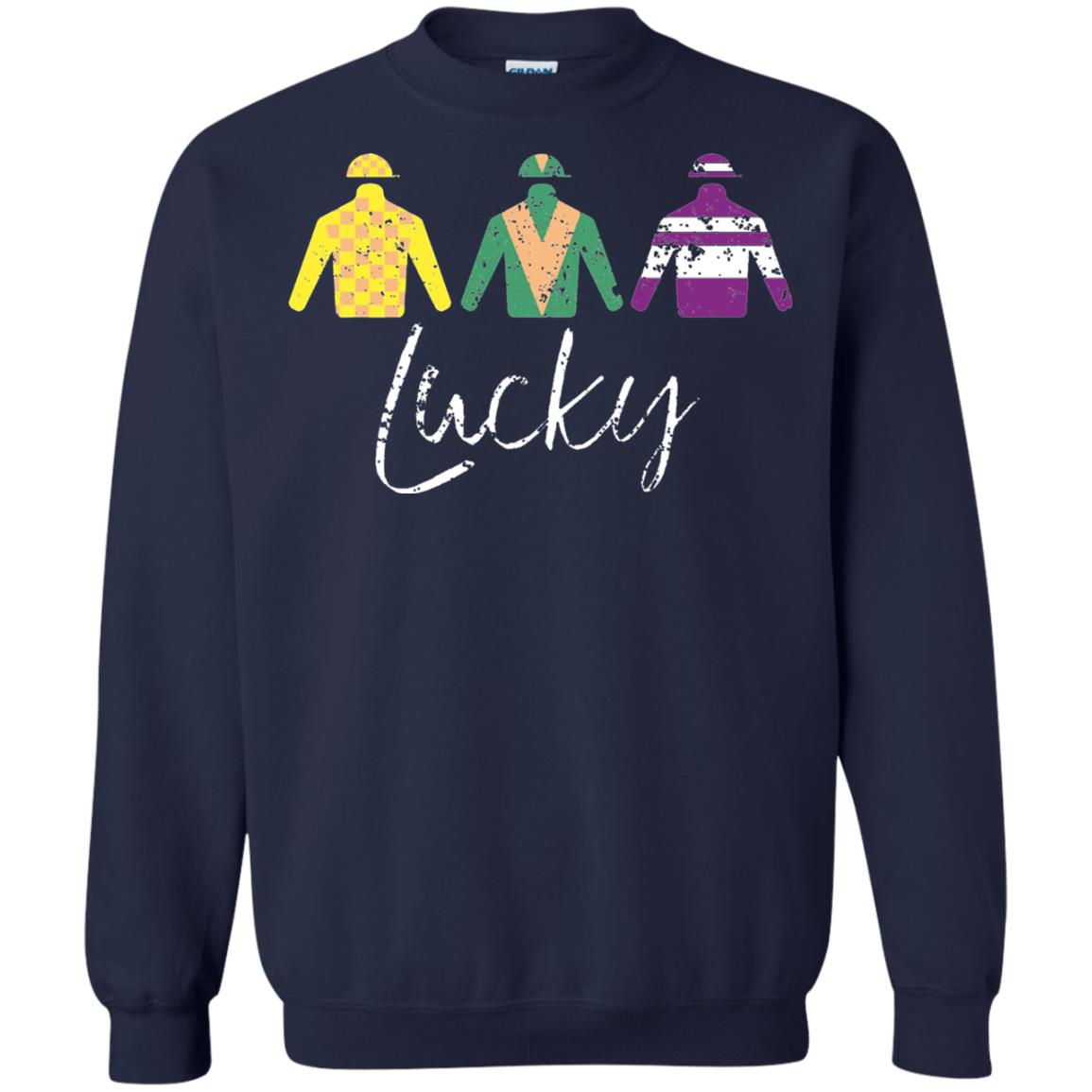 Derby Jockey Shirt Lucky Derby Apparel Derby Navy