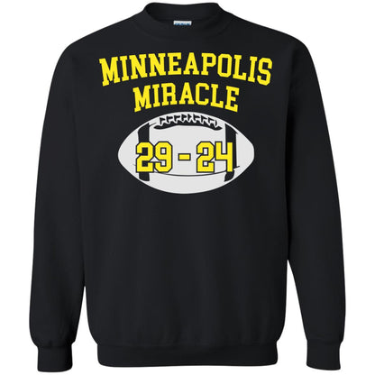 Football Lover T-shirt Minneapolis Miracle Black