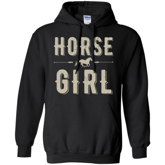 Horse Girl T-shirt Black
