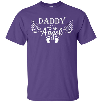 Daddy To An Angle Daddy In Heaven Shirt Purple