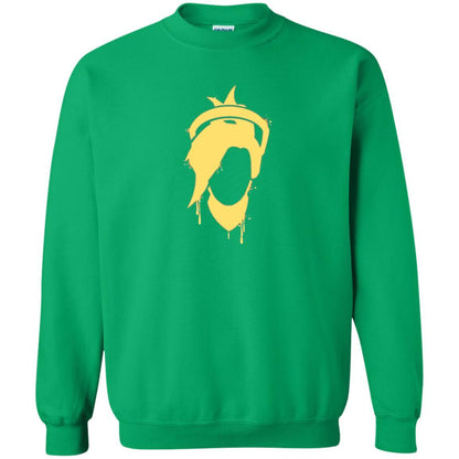 Overwatch Mercy Icon Spray T-Shirt Irish Green