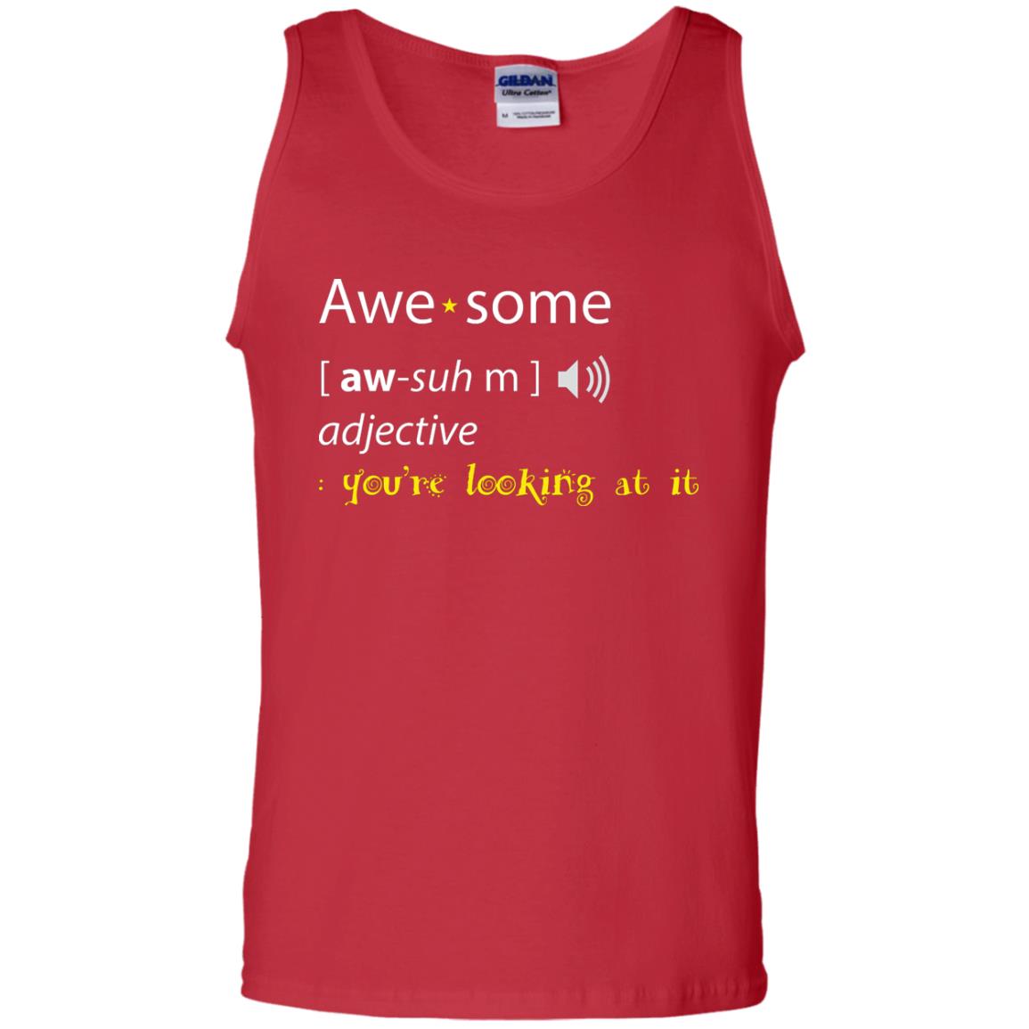Awesome You_re Looking At It Cool Shirt For Boys Or Girls Red