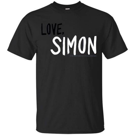 Love Simon Logo Shirt Black