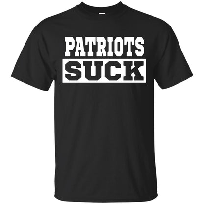 Patriots Suck T-shirt I Hate Patriots Black