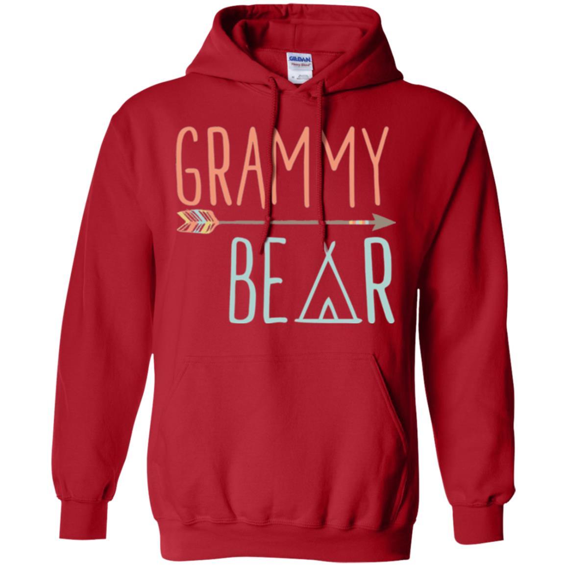 Bear Lover T-shirt Grammy Bear T-shirt Red