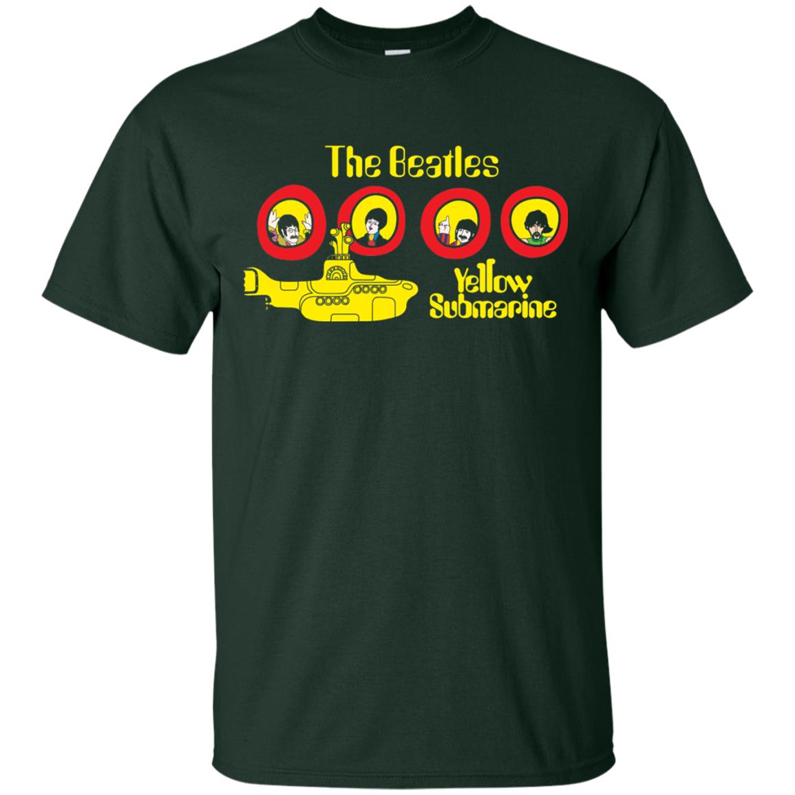 The Beatles Yellow Submarine T-shirt Forest