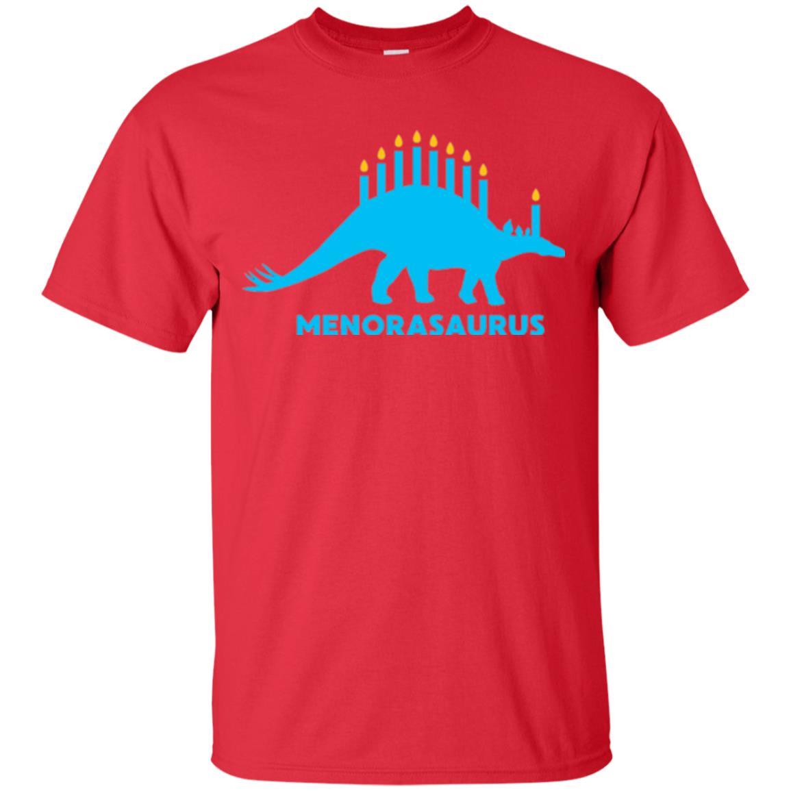 Dinosaur T-shirt Menorasaurus Red