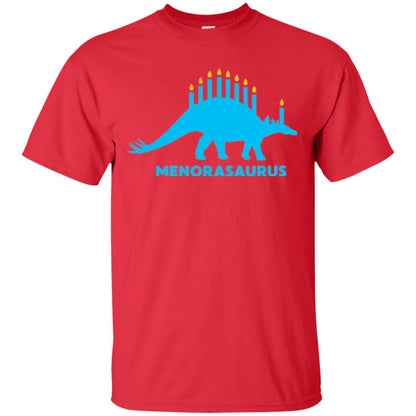Dinosaur T-shirt Menorasaurus Red