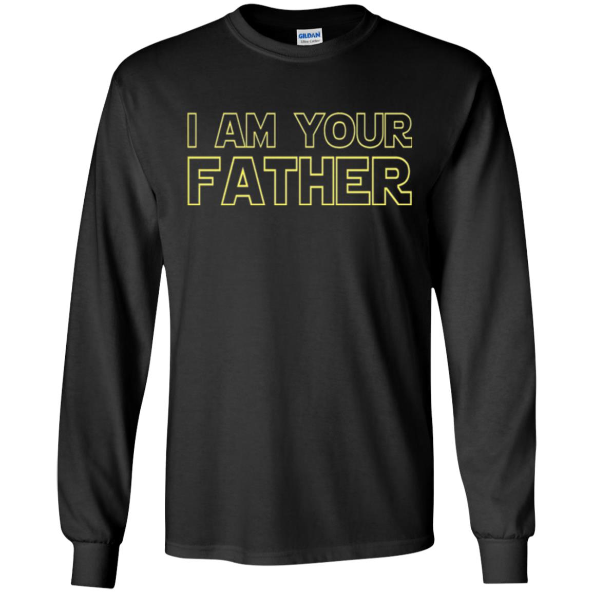 Daddy T-shirt I Am Your Father Black