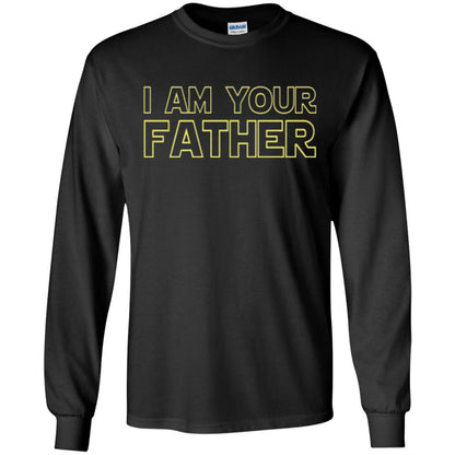 Daddy T-shirt I Am Your Father Black