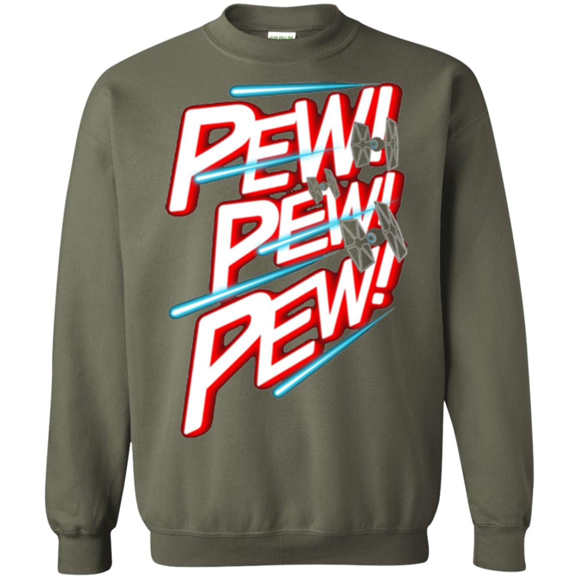 Star Wars T-shirt Pew Pew Pew Military Green