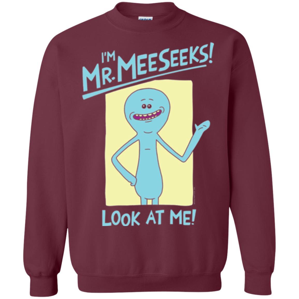 Film T-shirt I'm Mr. Meeseeks Look At Me Maroon