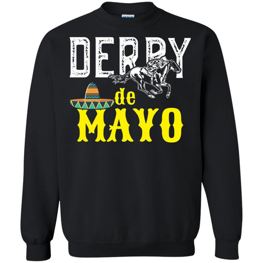 Cinco Derby De Mayo Horse Race Shirt Black
